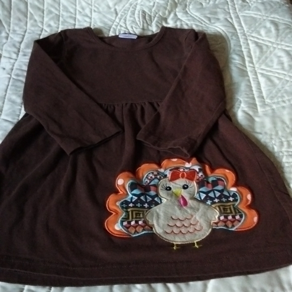 Thanksgiving Girls Dress size 4 make offer For next year buy now - Picture 1 of 4